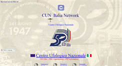 Desktop Screenshot of centroufologiconazionale.net